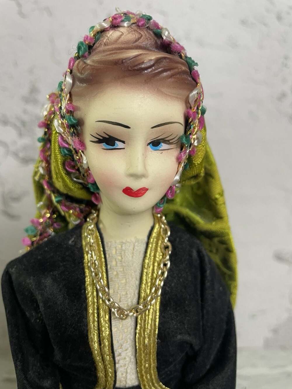N. Iliakis Vintage Greek Traditional Folk Costume Doll - Picture 2 of 7